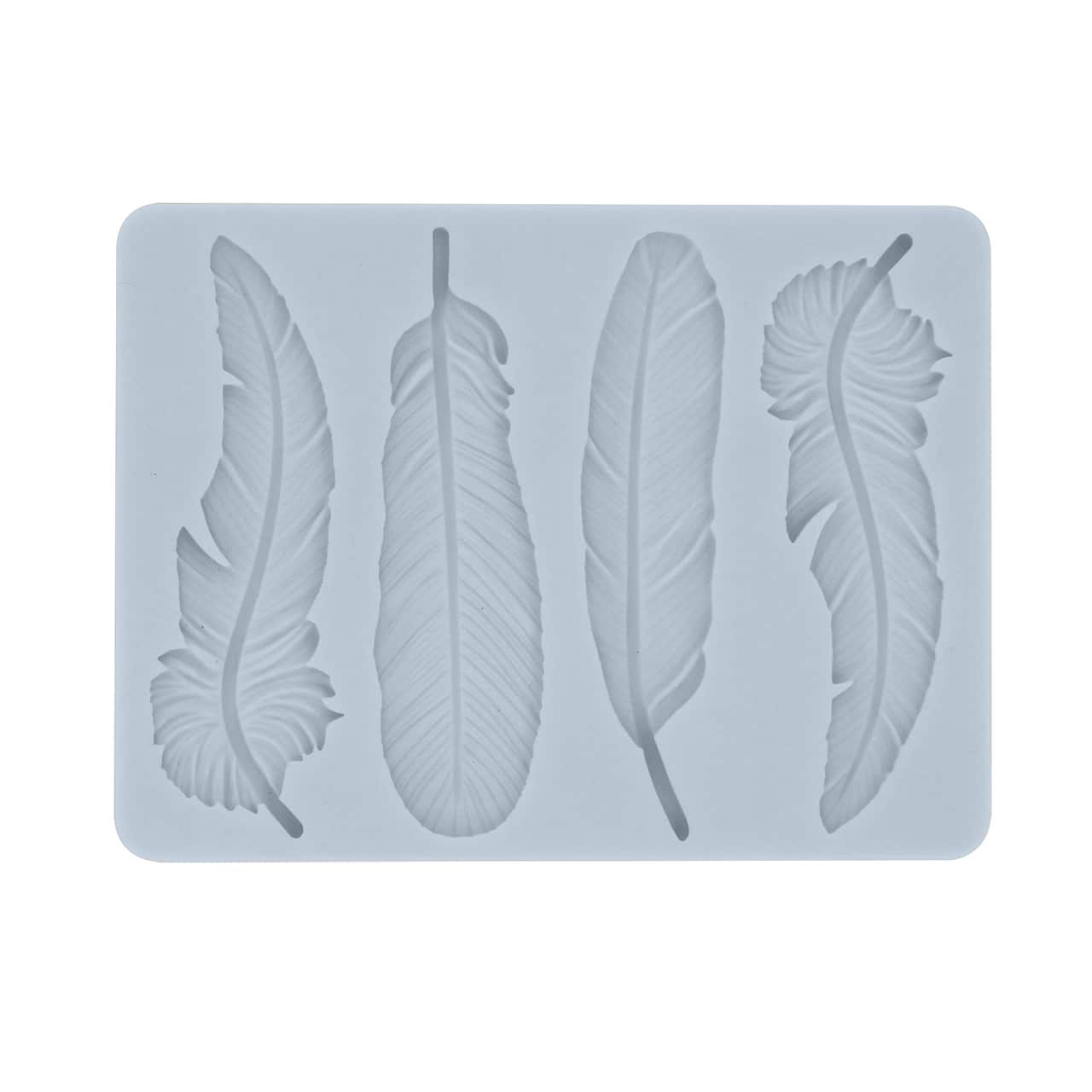 Feathers Silicone Fondant Mould by Makery®